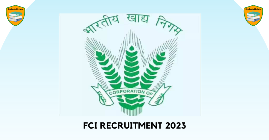 FCI Recruitment 2023