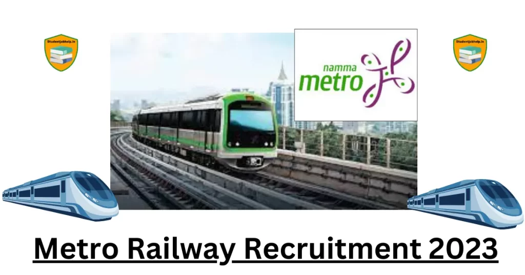 BMRCL Metro Railway Recruitment 2023