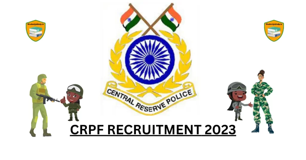 CRPF Group B & C Sub Inspector Recruitment 2023