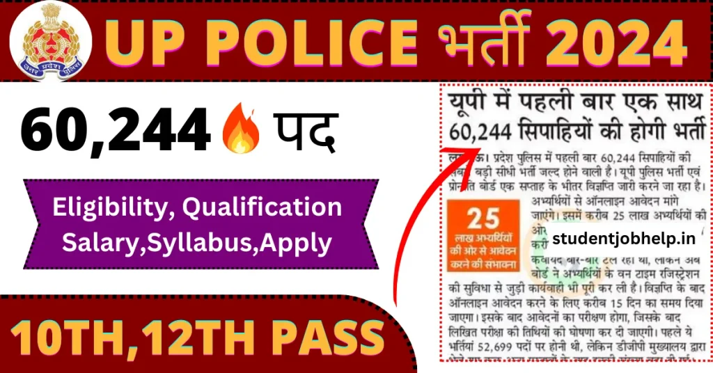 UP Police Bharti 2024